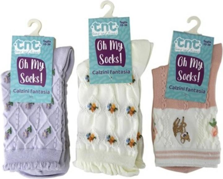 Image du produit Garden Lights TnT DECO SOCKS disp 18pcs taille 33-38 (33 - 38)