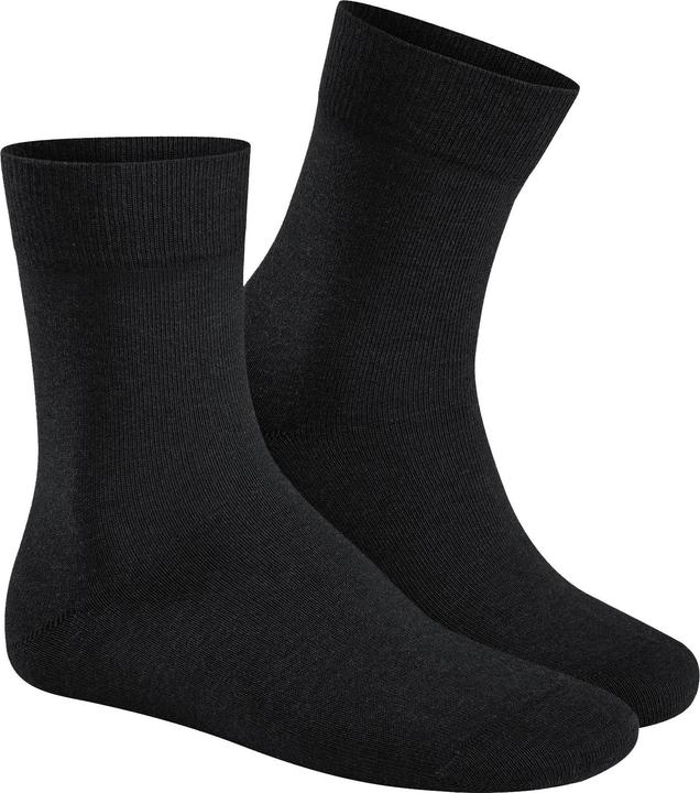 Actual product image Hudson Relax Cotton (3-pack) men's socks, colour 005 black, size 39-42 (Single pack, 39 - 42)