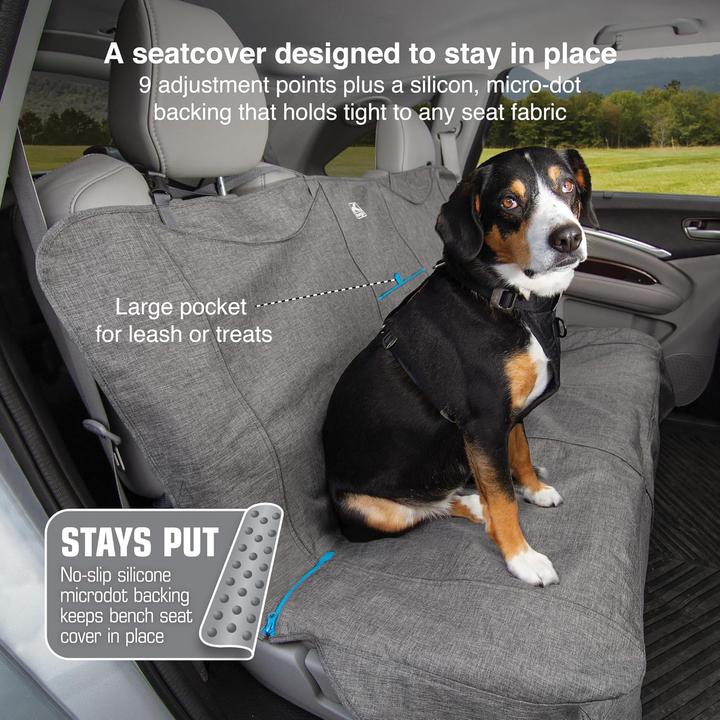 Produktbild Kurgo Anti-Rutsch-Autoschondecke für den Rücksitz (Hund, Sicherheitsverschluss)