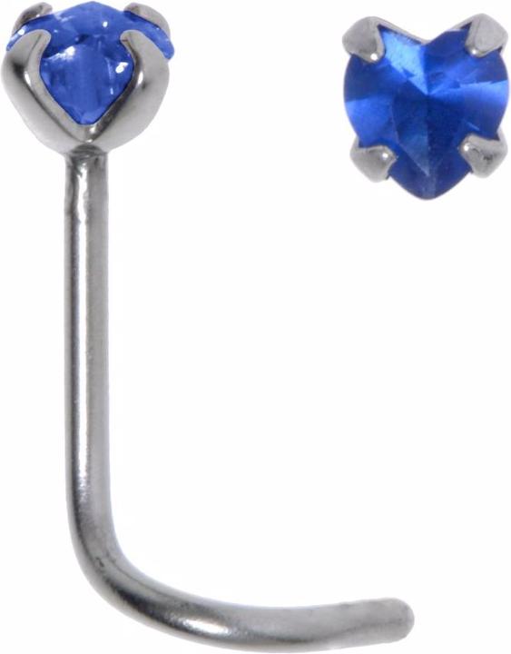 Produktbild Bijouteria Nasenpiercing (Zirkonia, Chirurgenstahl 316L)