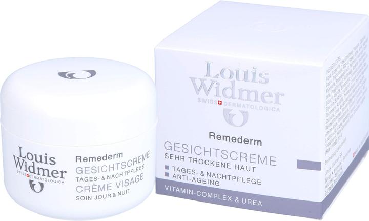 Produktbild Louis Widmer Remederm Gesichtscreme parfümiert (50 ml, 24h Creme)