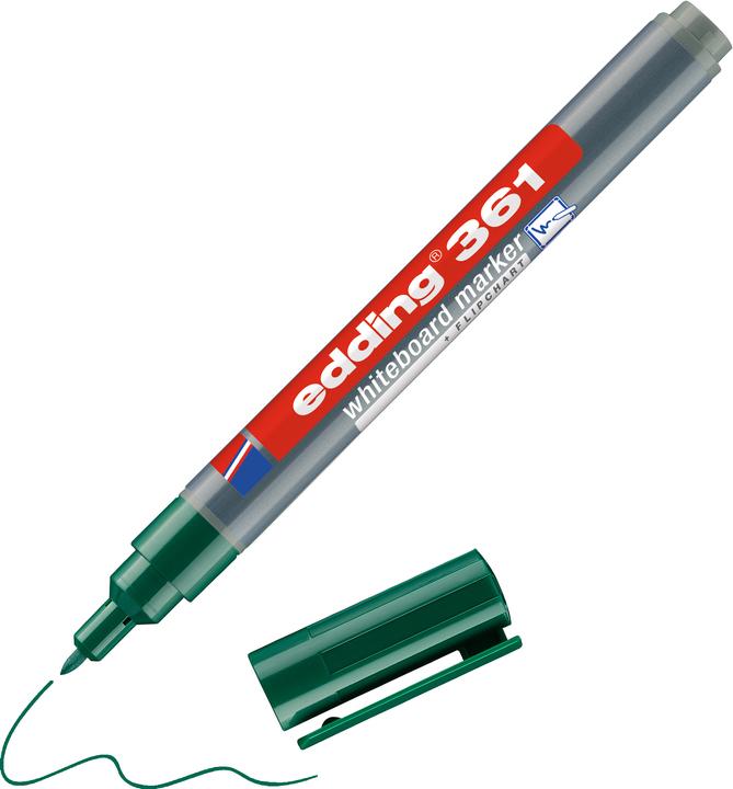 Produktbild Edding Whiteboard-Marker 361 (Grün, 1 mm, 1 x)
