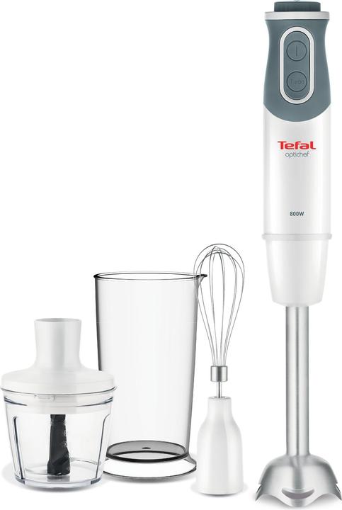 Tefal HB643138 Blender, Hand, 800 W, White