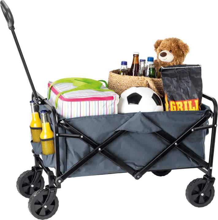 Produktbild Easymaxx Klappbarer Bollerwagen, Grau