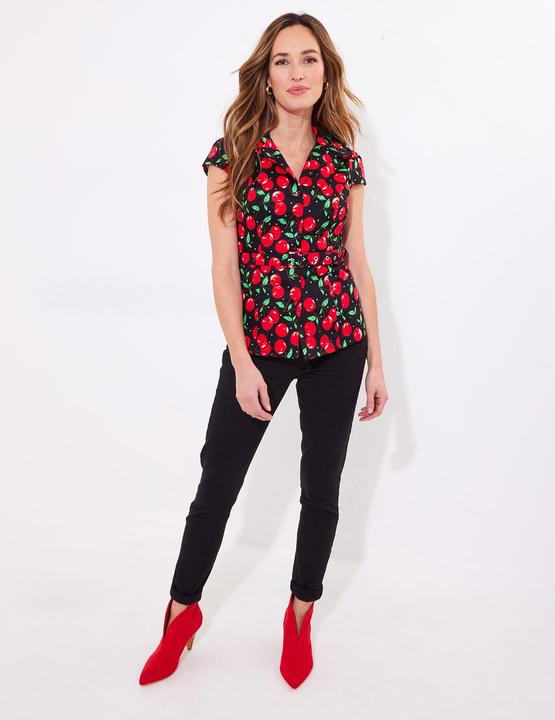Produktbild Joe Browns Cherry Vintage Belted Top (38)