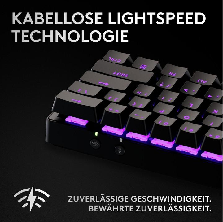 Produktbild Logitech G Pro X 60 (CH, Kabellos, Kabelgebunden)