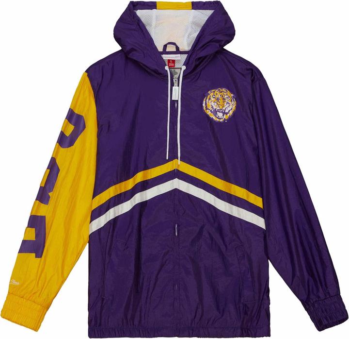Mitchell & Ness Windbreaker Jacke Louisiana State University (XL)