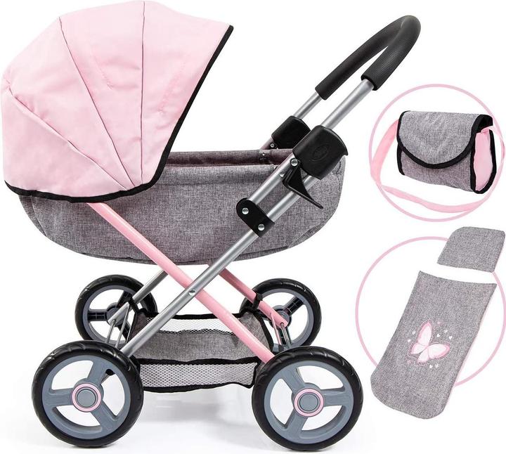 Produktbild Bayer Cosy Doll Pram with Butterflies
