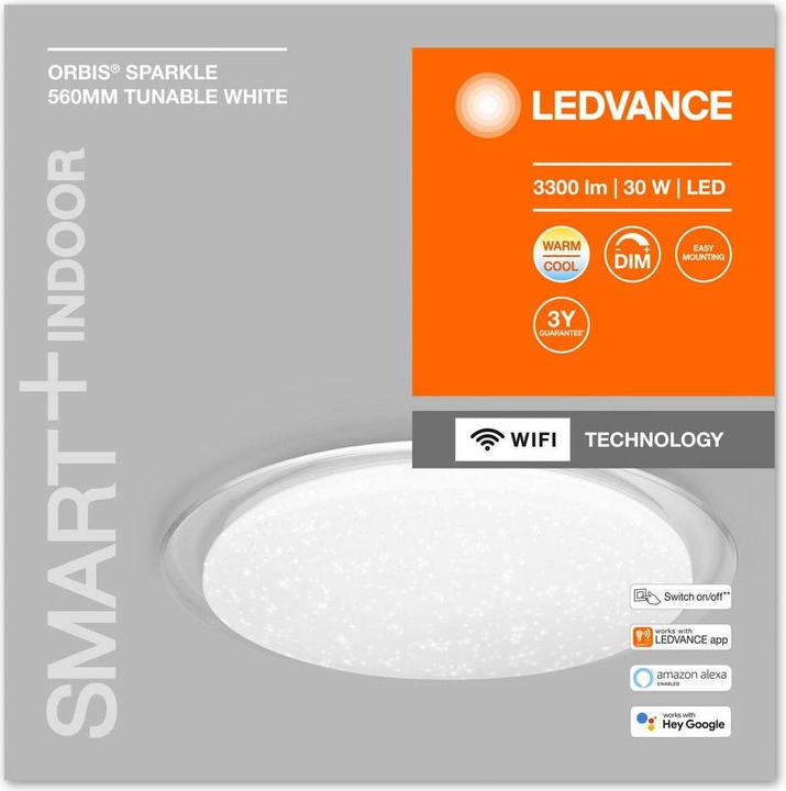 Actual product image Ledvance Smart Orbis Sparkle (2400 lm)