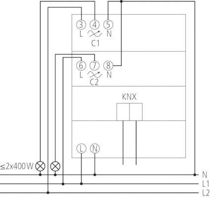 Produktbild Theben Dm 2 T Knx (Dimmaktor)
