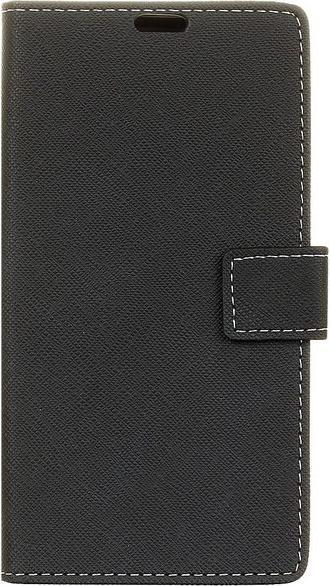 Produktbild MU Classic Leder Hülle mit Kreuzmuster (Huawei Y6 (2017), Huawei Y5 (2017))