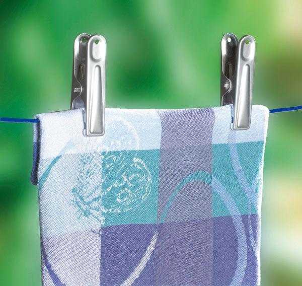 Image du produit Westfalia Pinces à linge en acier inoxydable, 20 pièces, pour l'intérieur/extérieur