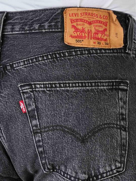 Produktbild Levis 501 Jeans Straight Fit Allnighter Black (W36/L30)