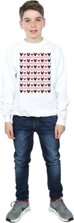 Image du produit Disney - Sweat MICKEY AND MINNIE CHRISTMAS HEARTS - Garçon (152, 158)