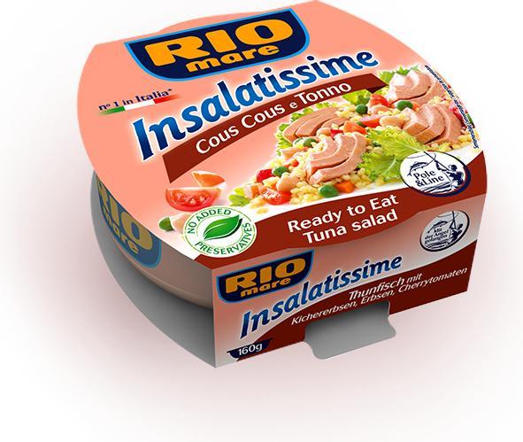 Immagine prodotto Rio Mare Insalatissime Cous Cous e Tonno 160 g (160 g)