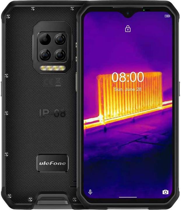 Produktbild Ulefone Armor 9 (128 GB, Black, 6.30", Hybrid Dual SIM, 64 Mpx, 4G)