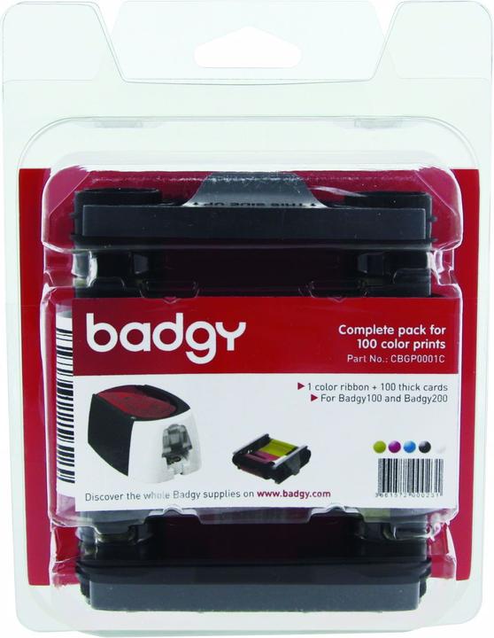 Actual product image Evolis Badgy 100 (300 dpi)