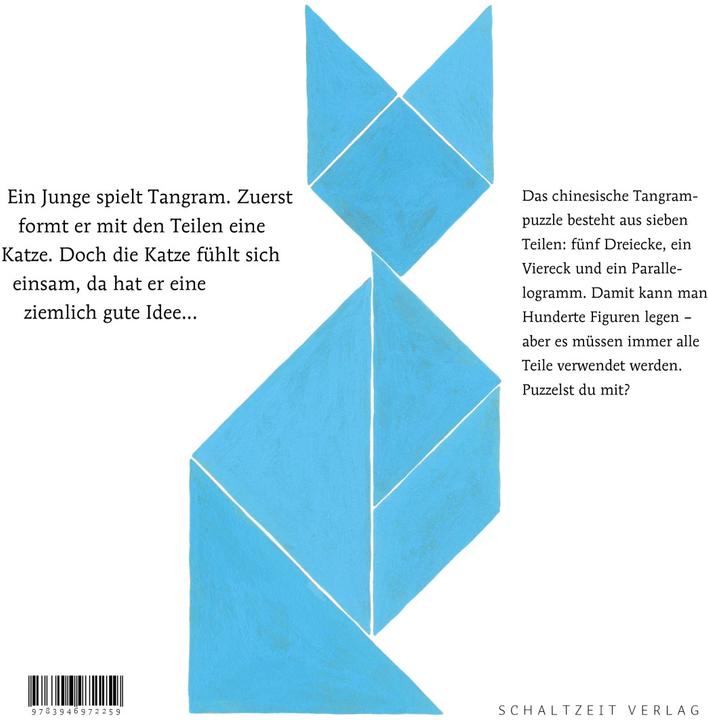 Immagine prodotto Tangram Katze (Tedesco, Maranke Rinck, 2018)