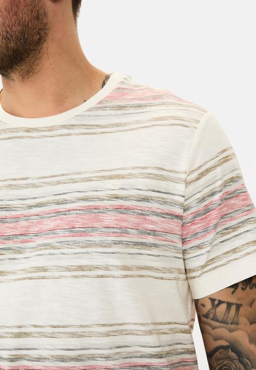 Image du produit Camel Active T-Shirt mit Streifenmuster aus Baumwolle (XL)