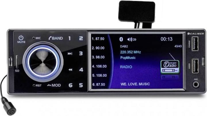Actual product image Caliber RMD402DAB-BT (Android car)