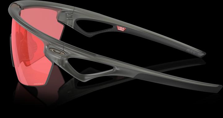 Actual product image Oakley Sphaera sports glasses (matte grey smoke, Prizm trail torch)