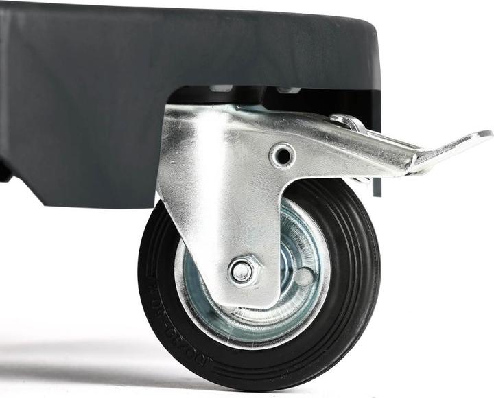 Actual product image Ahcon Chariot transport et stockage pneus recycl avec un frein (120 kg)