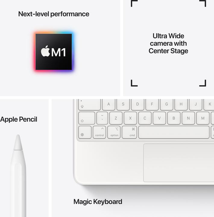 Produktbild Apple iPad Pro 2021 (3. Gen) (nur WLAN, 11", 256 GB, Space Grey)
