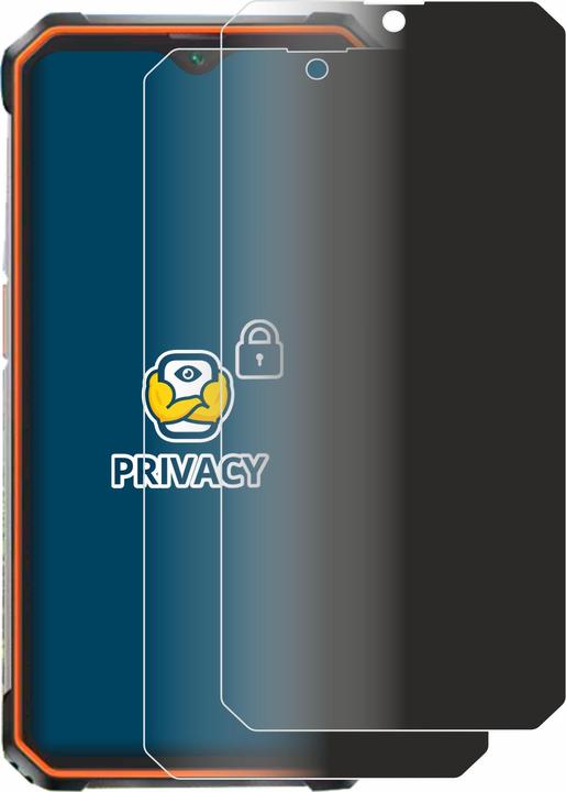 Produktbild BROTECT Sichtschutzfolie Anti-Spy Privacy Folie Blaulicht-Schutz (2 Stück, Blackview BV9200)