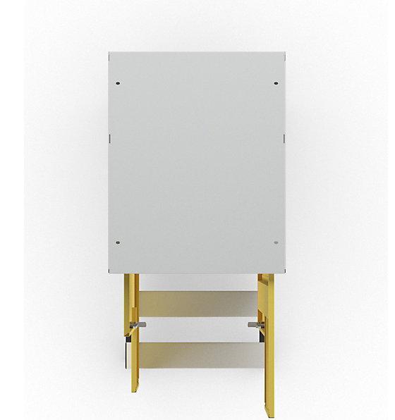 Produktbild Z-Garderobenschrank mit Sitzbank (40 cm, 214 cm)