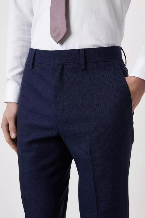 Actual product image Burton Mens Marl Skinny Suit Trousers (28)