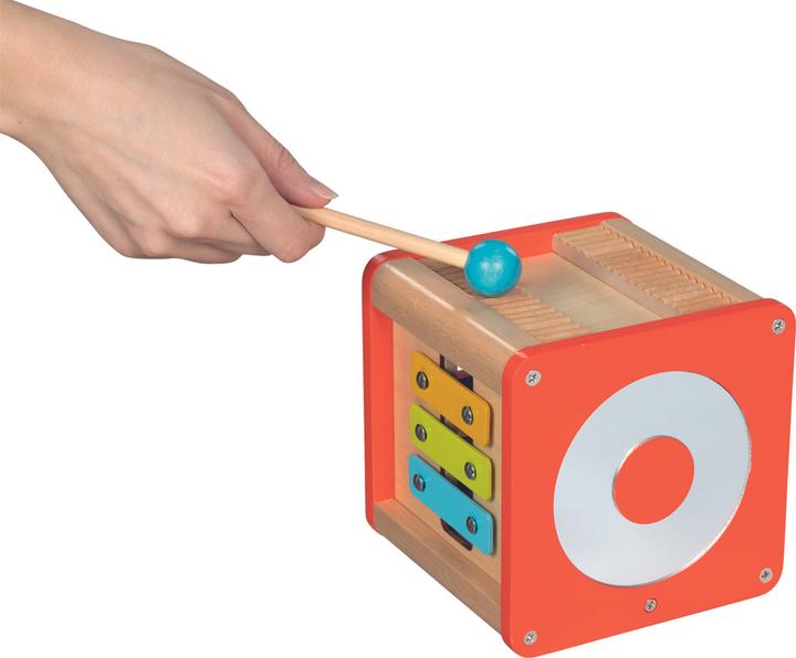 Actual product image Goki Activity and motor cube Beatbox