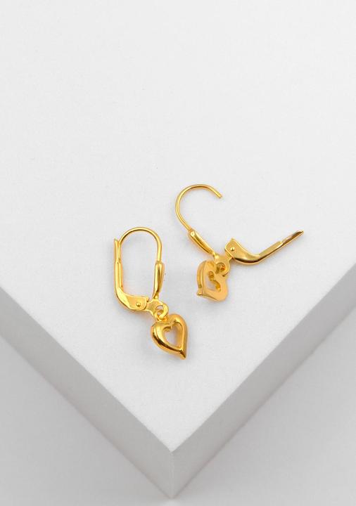 Actual product image Muau Heart (750/18 K Yellow gold)