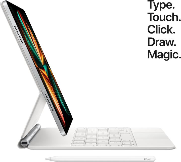 Image du produit Apple iPad Pro 2021 (5. Gen) (5G, 12.90", 256 Go, Silver)