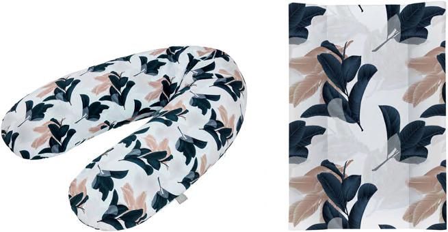 Actual product image Rotho Babydesign Nursing pillow set multi with wedge wrap support