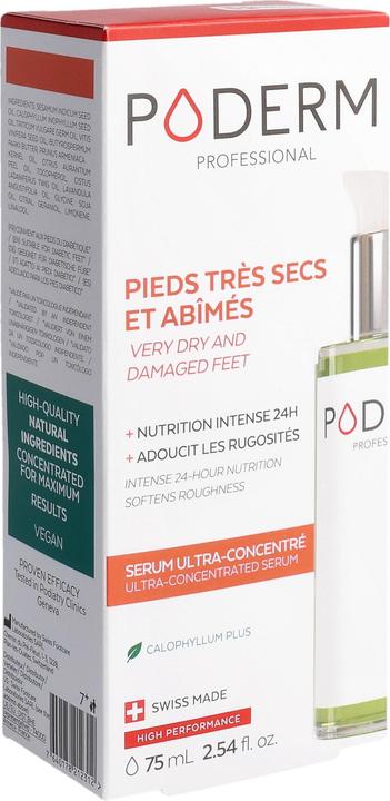 Produktbild Poderm Professional (Fusscrème & Fussgel, 75 ml)