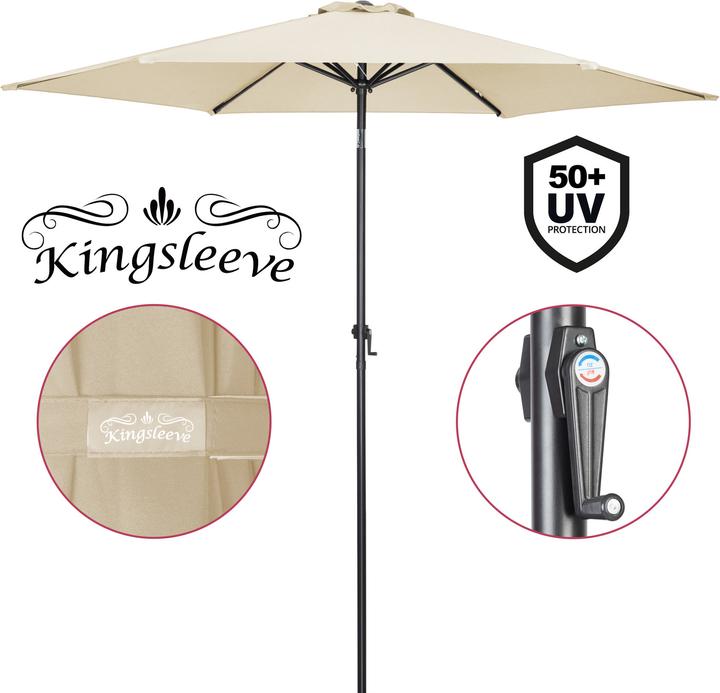 Produktbild Kingsleeve Sonnenschirm (3 m)
