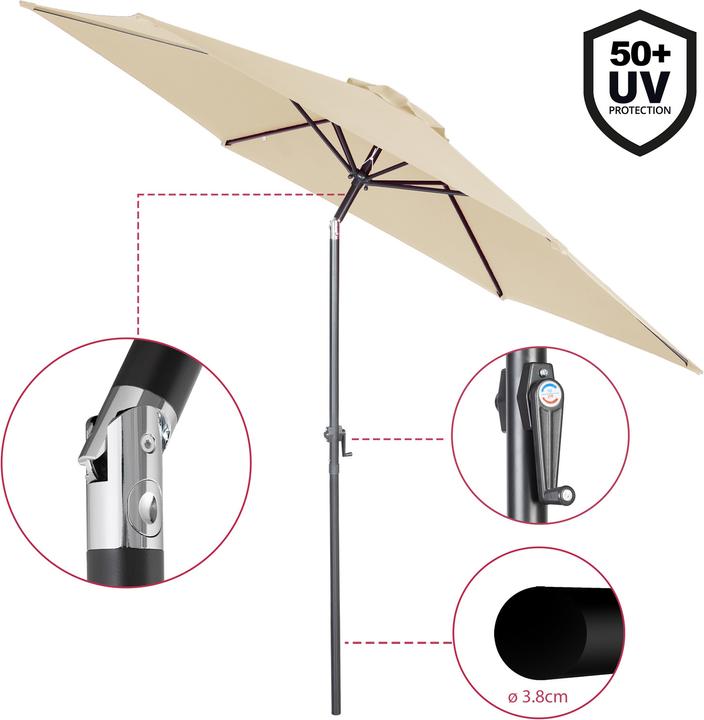 Produktbild Kingsleeve Sonnenschirm (3 m)