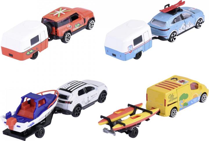 Immagine prodotto Majorette Rimorchio French Touch, a 4 scomparti.