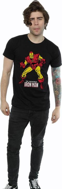 Actual product image Mens Iron Man Pose T-Shirt (L)
