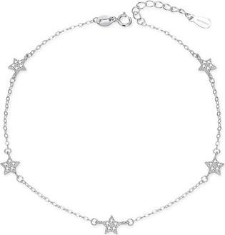 Actual product image Agato Silver bracelet with glittering stars AGB768/21