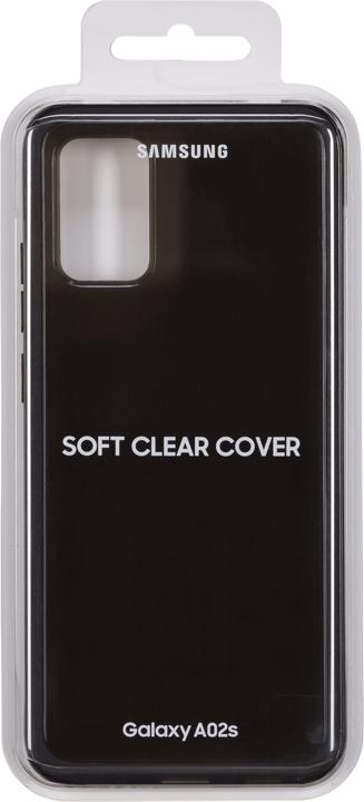 Immagine prodotto Samsung Cover trasparente morbida per A026F Galaxy A02s nero (Samsung Galaxy A02s)