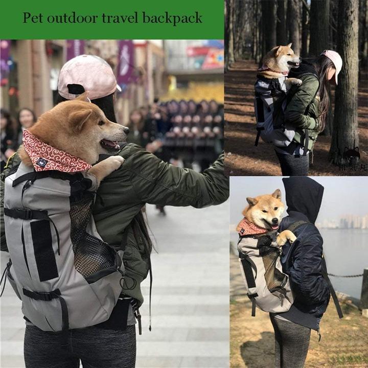 Produktbild WLDOCA Hunderucksack für Motorrad & Reisen (Hund, Atmungsaktiv)