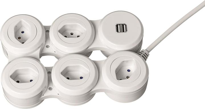 Immagine prodotto Steffen Snake (5 x, USB-A, Tipo 13, 2 m)