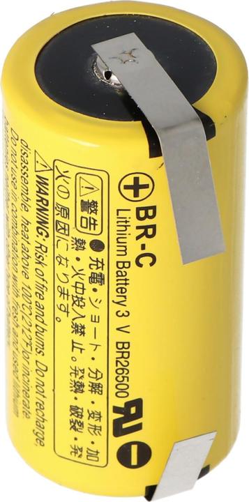 Immagine prodotto Panasonic Batteria BR-C Lithium Battery Baby con alette di saldatura a forma di U (1 pz., Specifico del dispositivo, 5000 mAh)
