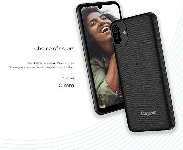 Image du produit Energizer Ultimate U608S Smartphone - Smartphone 2 Go de RAM 32 Go 6,08 pouces 4G Dual Sim EU (Noir) (32 Go, Noir, 6.09", Double SIM, 5 Mpx, 4G)