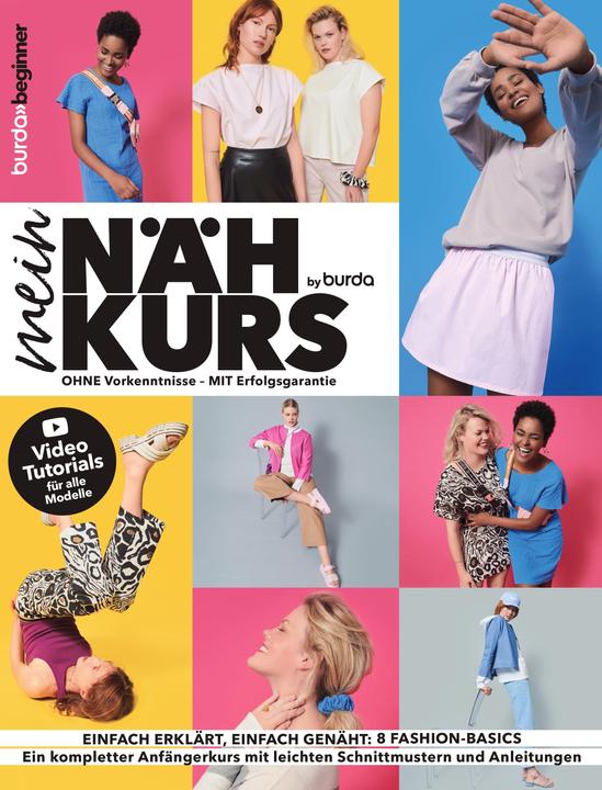 Immagine prodotto Mein Nähkurs by burda (Tedesco, AenneBurdaGmbH&CoKG, 2022)
