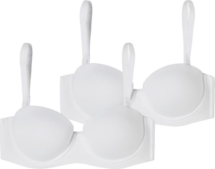 Immagine prodotto Schiesser Bügel-BH Bandeau mit Schale - Unique Micro (95 B, Confezione da 2)