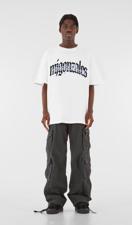 Produktbild Mjgonzales MJG Heavy Oversized Tee – Eternally Blessed Logo - 165557 (XS)