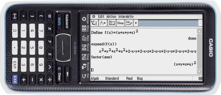 Actual product image Casio ClassPad II (Batteries)