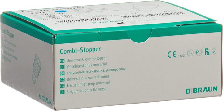 Produktbild Braun Medical Combi Verschlusskonus blau Luer-Lock